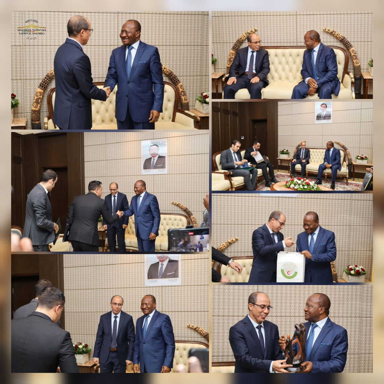 Audience à S.E ABDALLAH BOUKEMMACHE, Ambassadeur d’Algérie au Cameroun